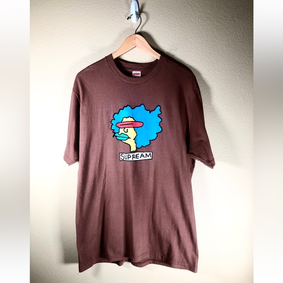 SUPREME Gonz Ramm T-Shirt Brown
